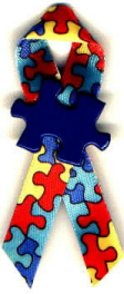 Autism Awareness Ribbon Copyright (c) 1999-2005 Design by Cher